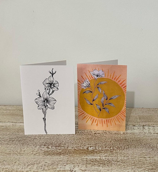 Greeting Card Bundle Floral 5 Pack