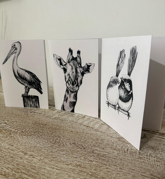 Greeting Cards - Insects & Animals